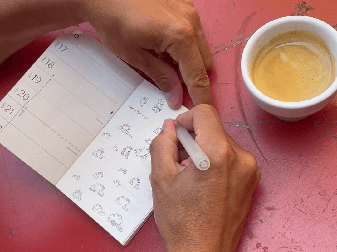 Des petits croquis de logos